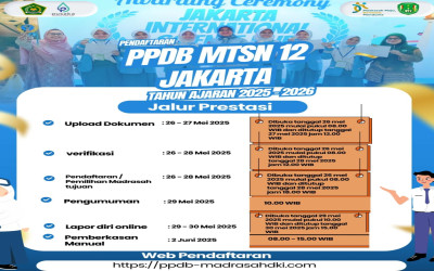PPDB MADRASAH 2025_ PENGUMUMAN JALUR PRESTASI