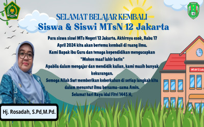 Halal Bihalal Idul Fitri 1445 H MtsN 12 Jakarta